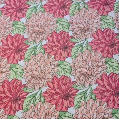 Printed Polycotton Fabric – 44" Wide – Floral, Animal, Nautical, Stars, Stripes, Fruit & Seasonal Craft Material by the Metre