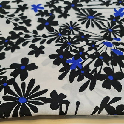 Floral, Polka, Animal & Paisley Printed Fabric – 58" Wide Georgette, Chiffon & Crepe Dress Material