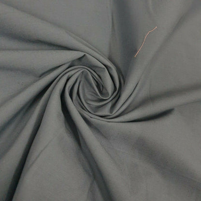 100% Cotton Cambric Poplin Fabric – Soft Egyptian Cotton, 44” Wide | Plain, Lightweight Material for Dressmaking & Crafts