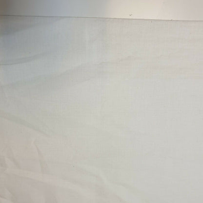 100% Cotton Cambric Poplin Fabric – Soft Egyptian Cotton, 44” Wide | Plain, Lightweight Material for Dressmaking & Crafts