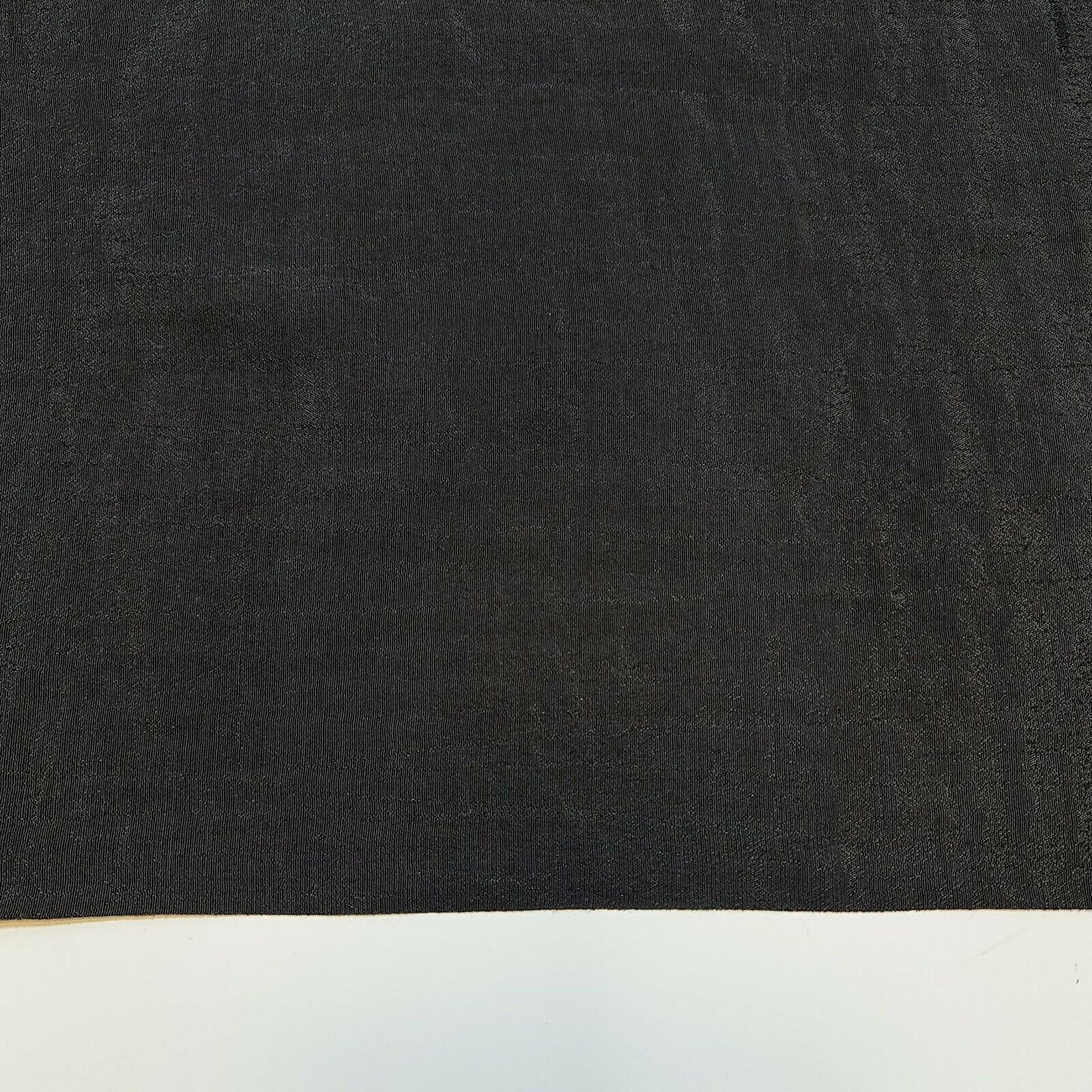 Black Poly Crepe Dress Craft Fabric 58" By The Metre- AJ