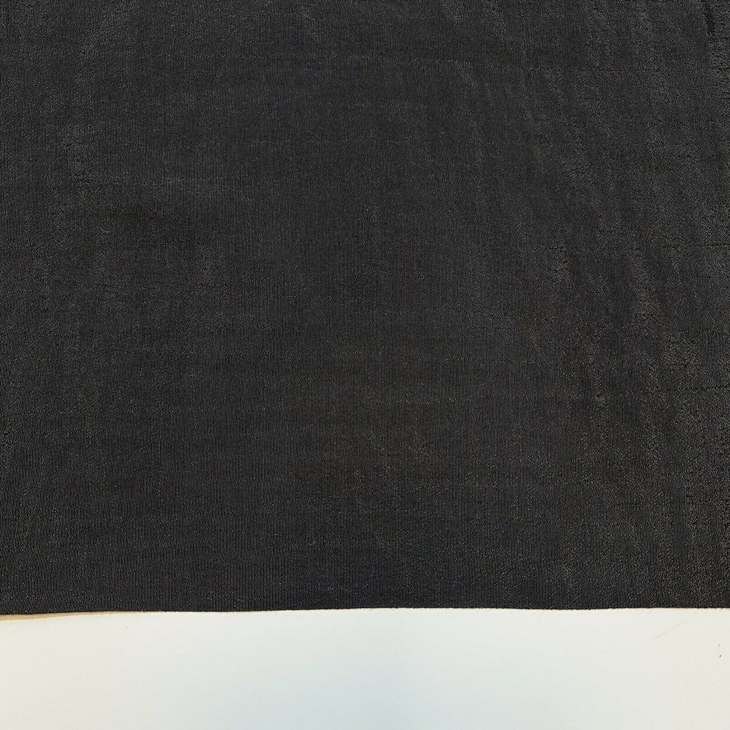 Black Poly Crepe Dress Craft Fabric 58" By The Metre- AJ