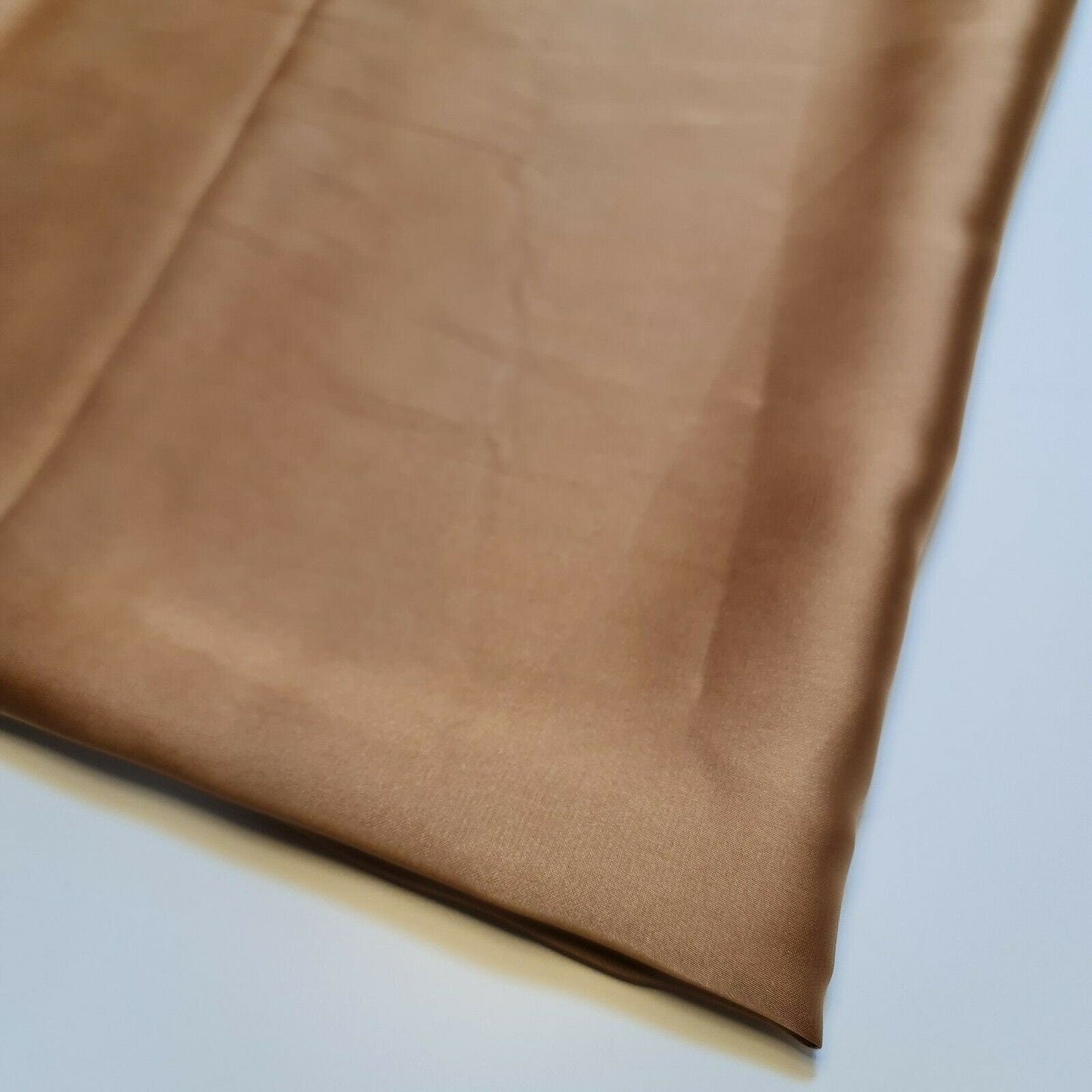 Silky Charmeuse Satin Fabric – 44" Wide Luxury Glossy Silk-Like Weave for Bridal Dress, Draping & Décor