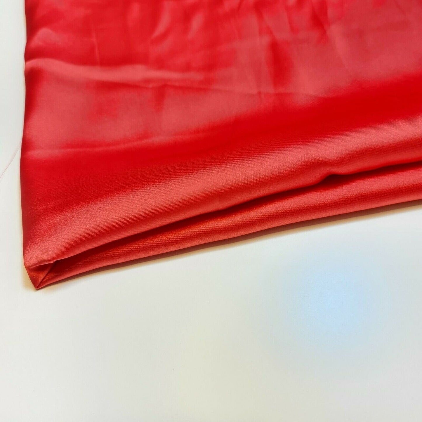 Silky Charmeuse Satin Fabric – 44" Wide Luxury Glossy Silk-Like Weave for Bridal Dress, Draping & Décor