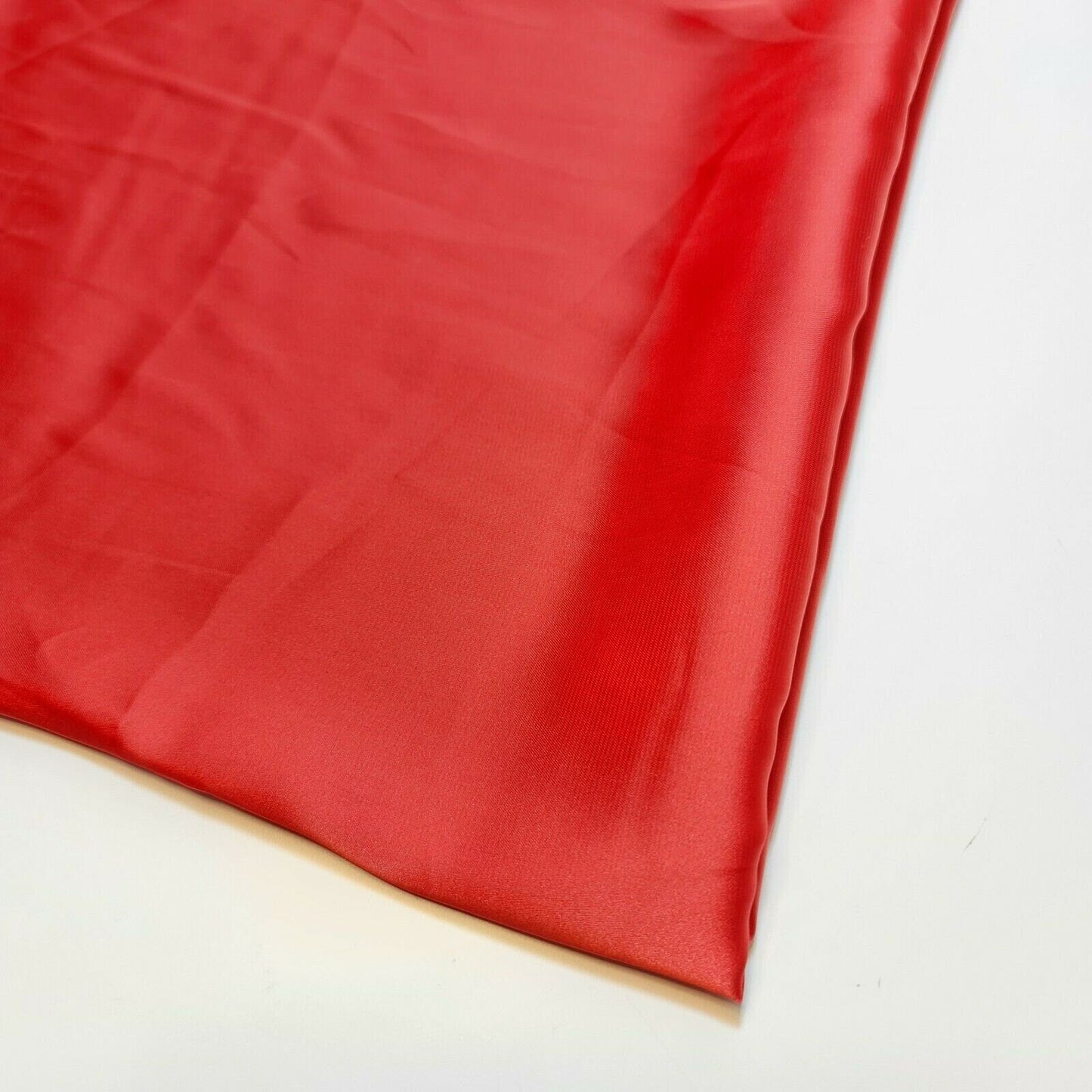 Silky Charmeuse Satin Fabric – 44" Wide Luxury Glossy Silk-Like Weave for Bridal Dress, Draping & Décor