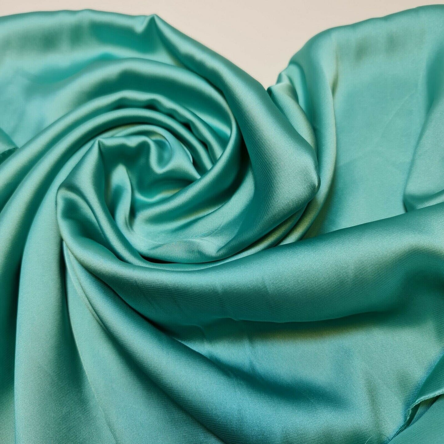 Silky Charmeuse Satin Fabric – 44" Wide Luxury Glossy Silk-Like Weave for Bridal Dress, Draping & Décor
