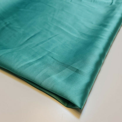 Silky Charmeuse Satin Fabric – 44" Wide Luxury Glossy Silk-Like Weave for Bridal Dress, Draping & Décor
