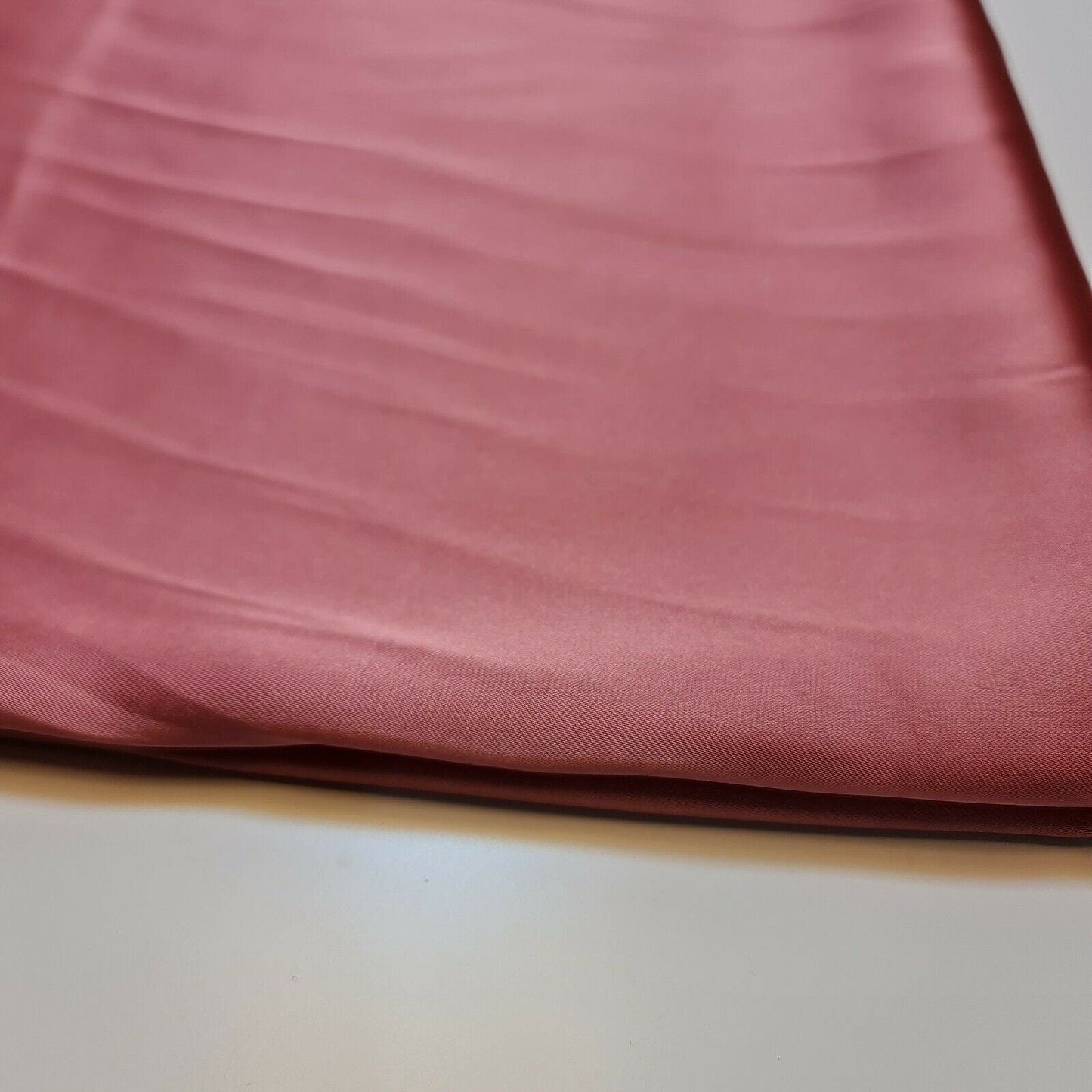 Silky Charmeuse Satin Fabric – 44" Wide Luxury Glossy Silk-Like Weave for Bridal Dress, Draping & Décor