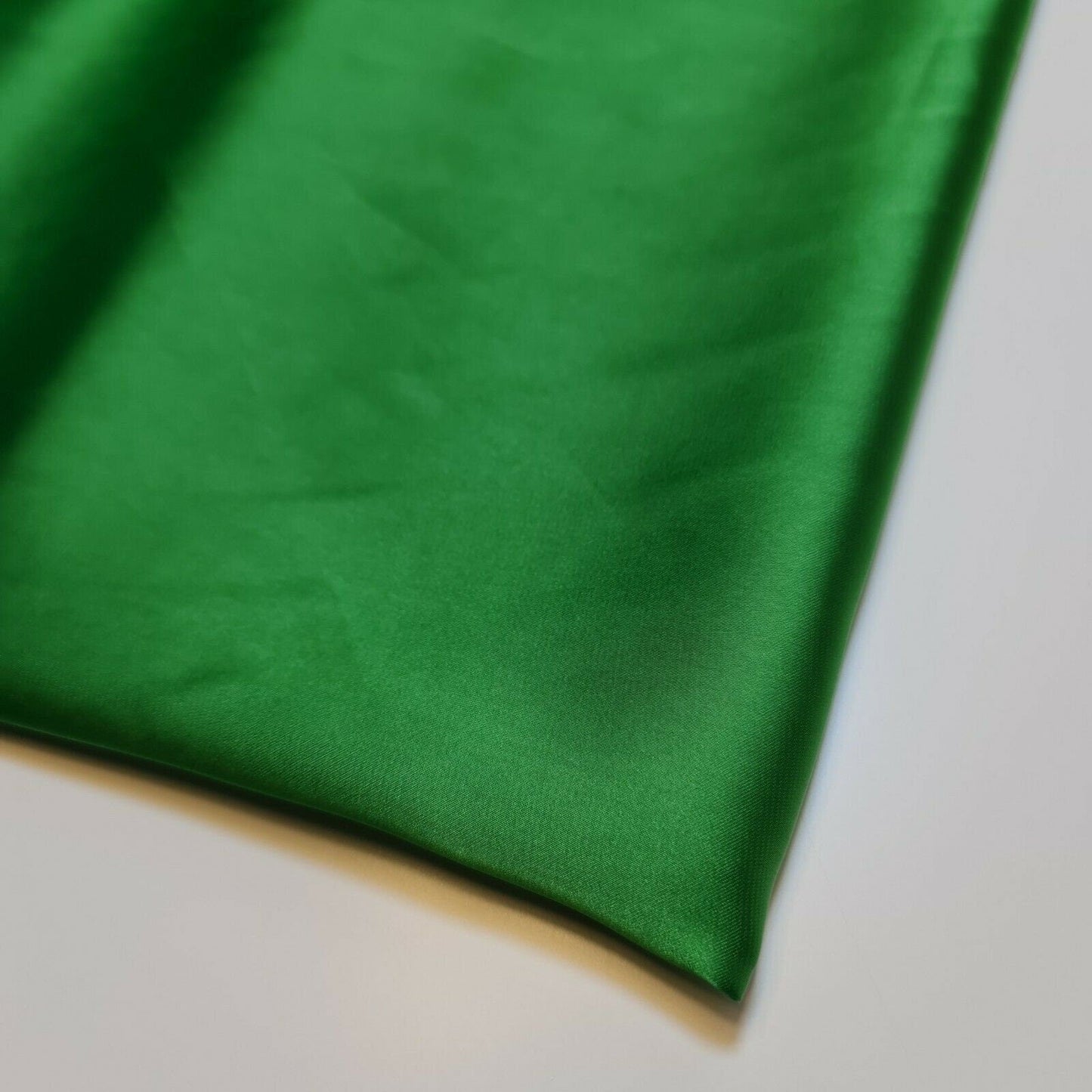 Silky Charmeuse Satin Fabric – 44" Wide Luxury Glossy Silk-Like Weave for Bridal Dress, Draping & Décor