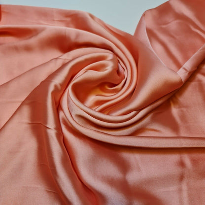 Silky Charmeuse Satin Fabric – 44" Wide Luxury Glossy Silk-Like Weave for Bridal Dress, Draping & Décor