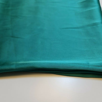 Silky Charmeuse Satin Fabric – 44" Wide Luxury Glossy Silk-Like Weave for Bridal Dress, Draping & Décor