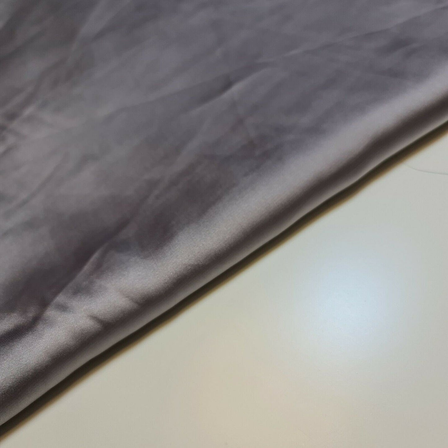 Silky Charmeuse Satin Fabric – 44" Wide Luxury Glossy Silk-Like Weave for Bridal Dress, Draping & Décor