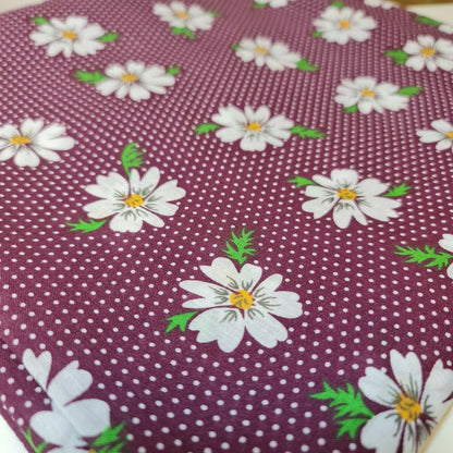 Printed Polycotton Fabric – 44" Wide – Floral, Animal, Nautical, Stars, Stripes, Fruit & Seasonal Craft Material by the Metre