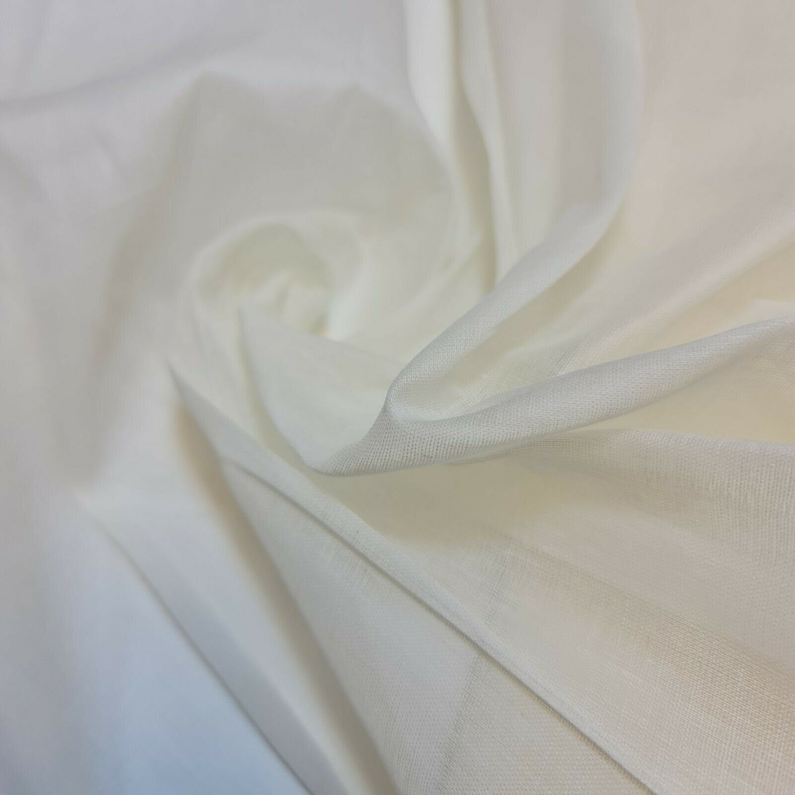 100% Cotton Muslin Fabric – Sheer Gauze Plain Weave for Dress Lining, Crafts & Cheesecloth