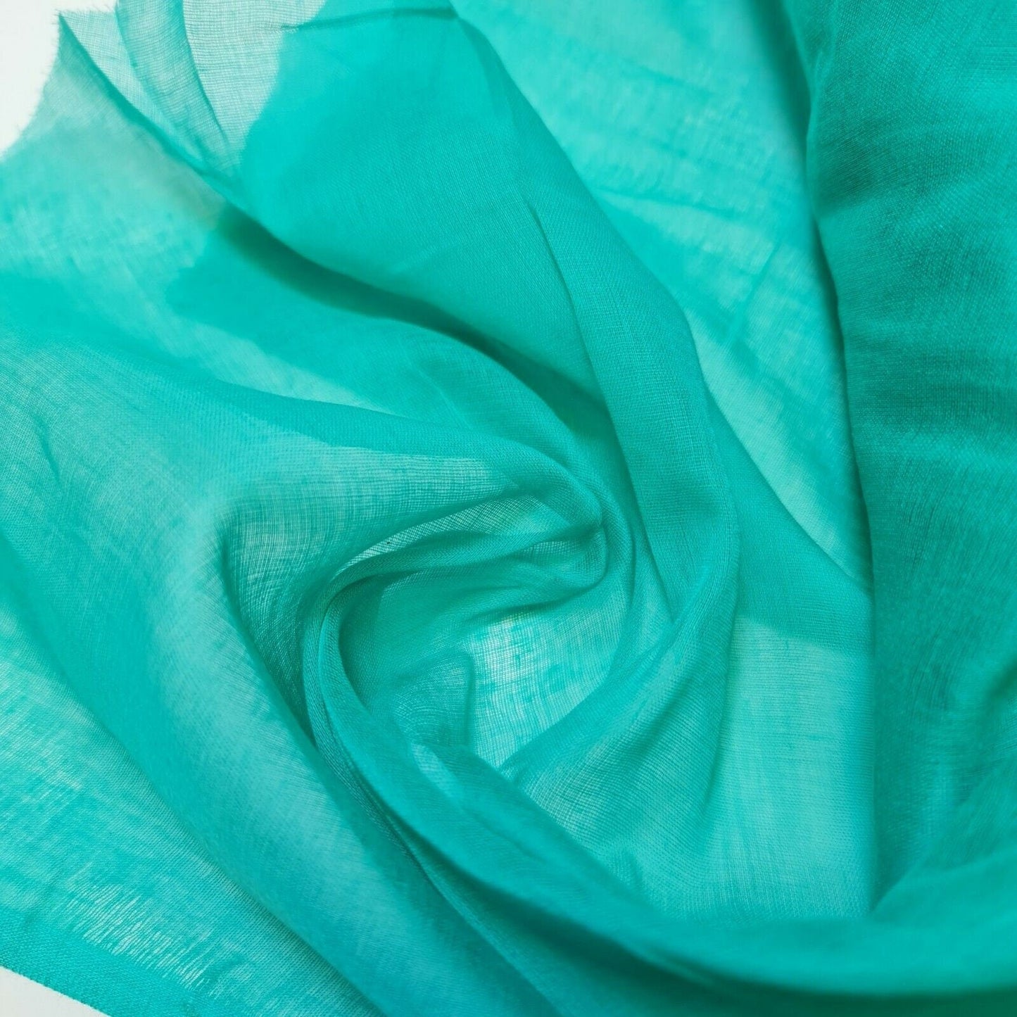 100% Cotton Muslin Fabric – Sheer Gauze Plain Weave for Dress Lining, Crafts & Cheesecloth