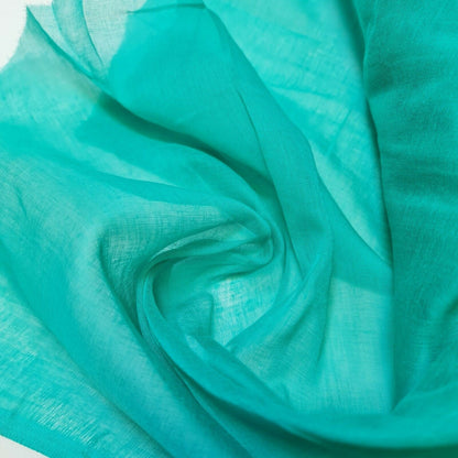 100% Cotton Muslin Fabric – Sheer Gauze Plain Weave for Dress Lining, Crafts & Cheesecloth