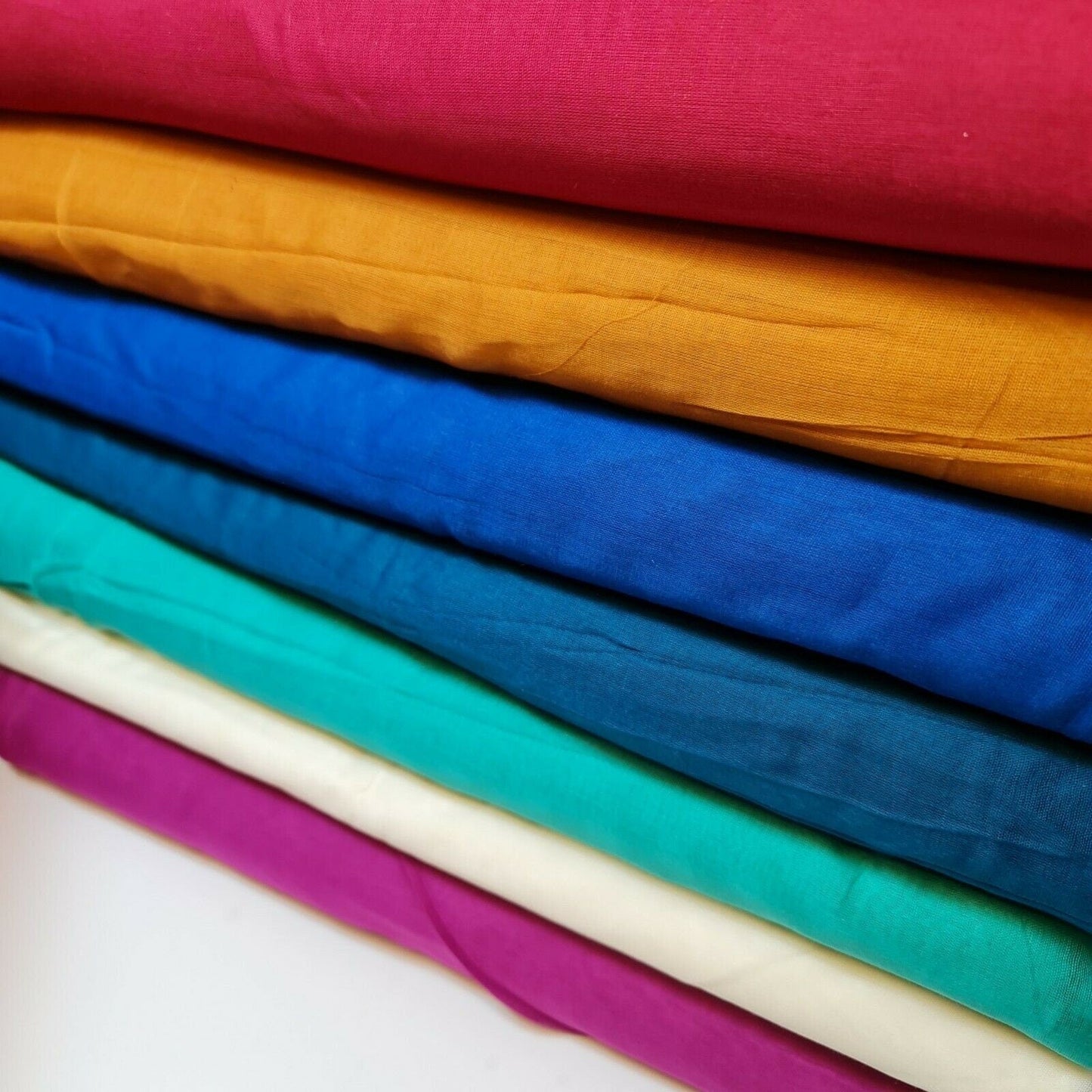 100% Cotton Muslin Fabric – Sheer Gauze Plain Weave for Dress Lining, Crafts & Cheesecloth