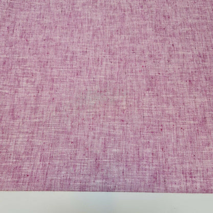 Melange Linen-Look Khadi Cotton Fabric – 44" Wide Soft Plain Material for Dress, Craft & Curtains