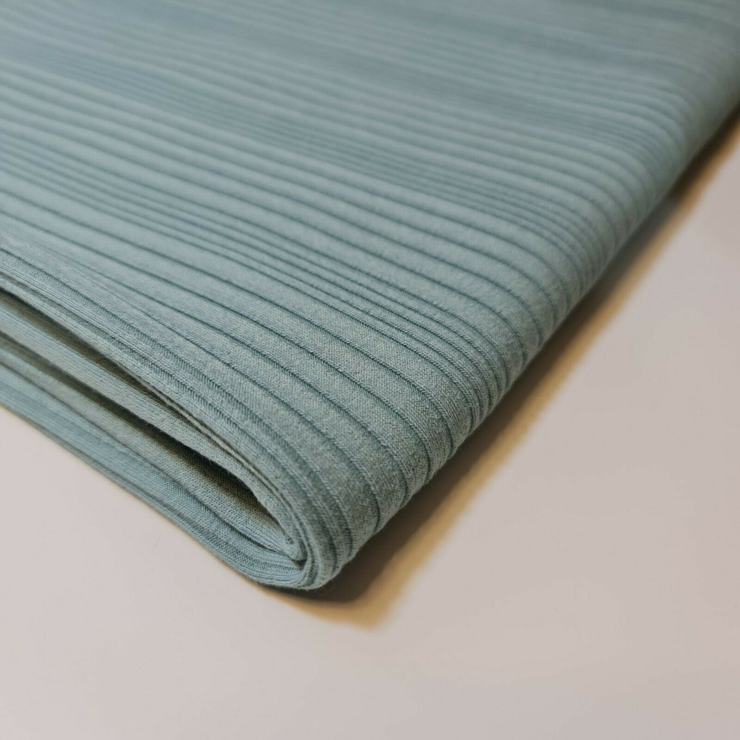 Ribbed Stretch Jersey Fabric – 58" Wide Viscose Polyester Spandex Blend – 4-Way Stretch Dress & Craft Material by the Metre