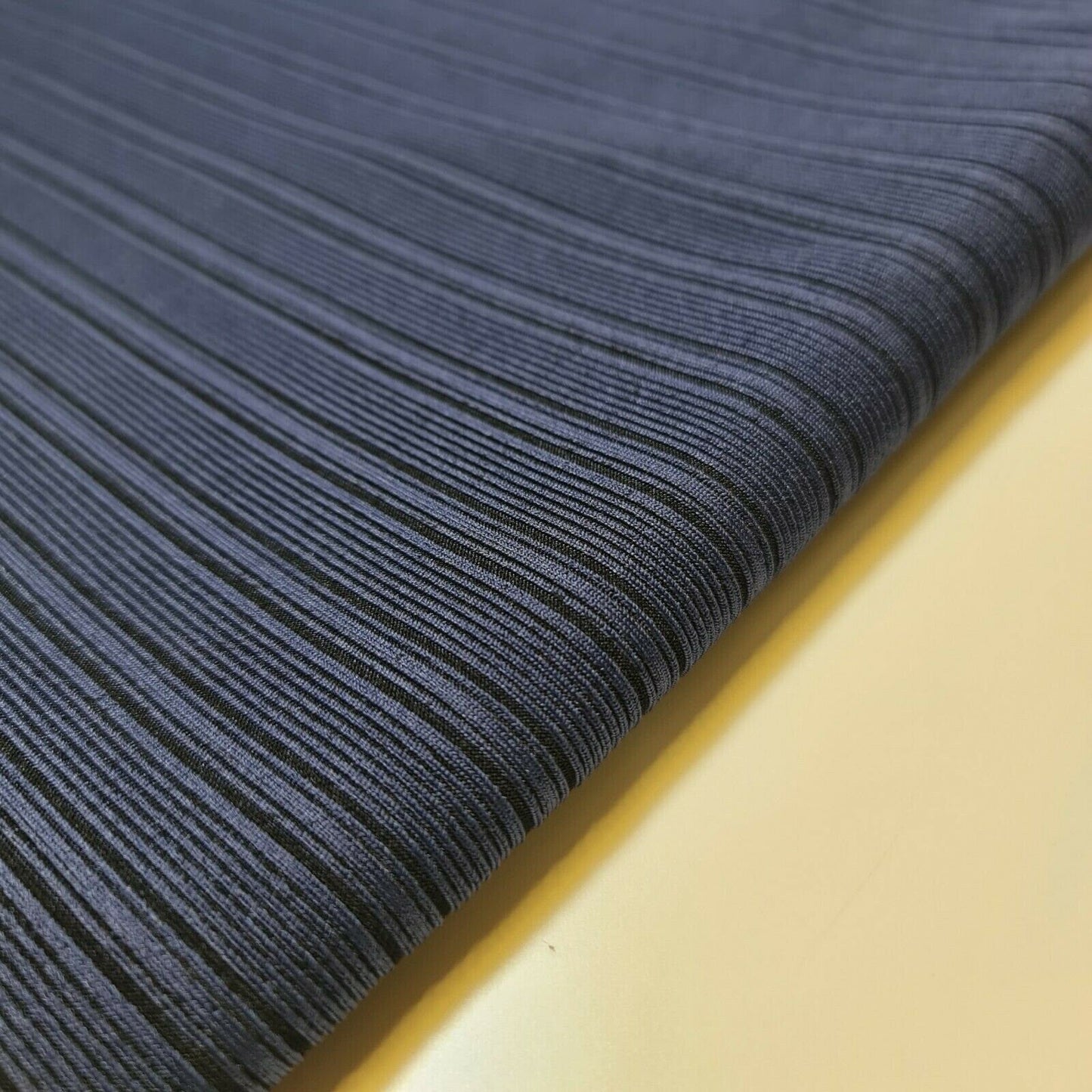 Ribbed Stretch Jersey Fabric – 58" Wide Viscose Polyester Spandex Blend – 4-Way Stretch Dress & Craft Material by the Metre