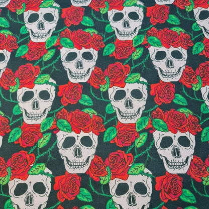 Printed Polycotton Fabric – 44" Wide – Floral, Animal, Nautical, Stars, Stripes, Fruit & Seasonal Craft Material by the Metre