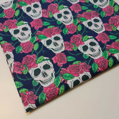 Printed Polycotton Fabric – 44" Wide – Floral, Animal, Nautical, Stars, Stripes, Fruit & Seasonal Craft Material by the Metre
