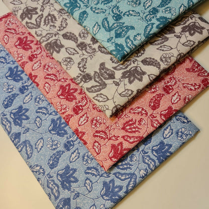 Printed Polycotton Fabric – 44" Wide – Floral, Animal, Nautical, Stars, Stripes, Fruit & Seasonal Craft Material by the Metre