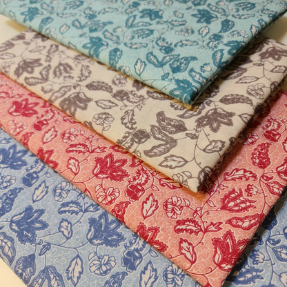 Printed Polycotton Fabric – 44" Wide – Floral, Animal, Nautical, Stars, Stripes, Fruit & Seasonal Craft Material by the Metre