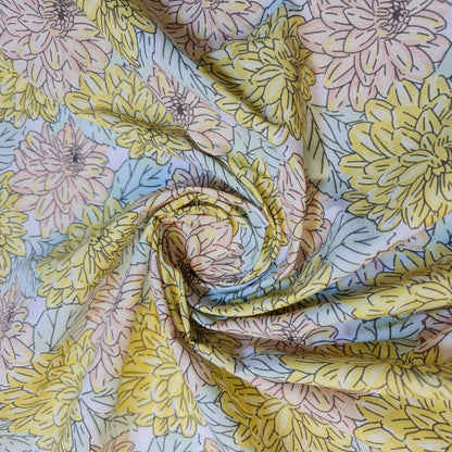 Printed Polycotton Fabric – 44" Wide – Floral, Animal, Nautical, Stars, Stripes, Fruit & Seasonal Craft Material by the Metre