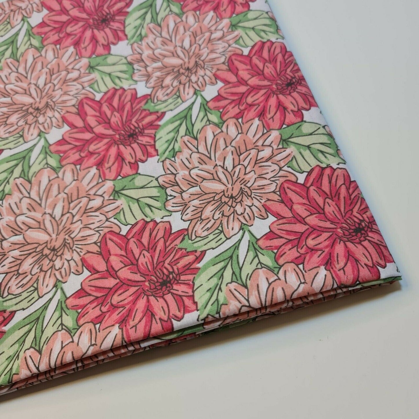 Printed Polycotton Fabric – 44" Wide – Floral, Animal, Nautical, Stars, Stripes, Fruit & Seasonal Craft Material by the Metre