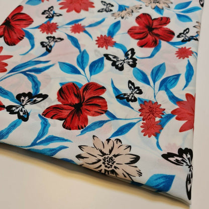 Floral, Polka, Animal & Paisley Printed Fabric – 58" Wide Georgette, Chiffon & Crepe Dress Material