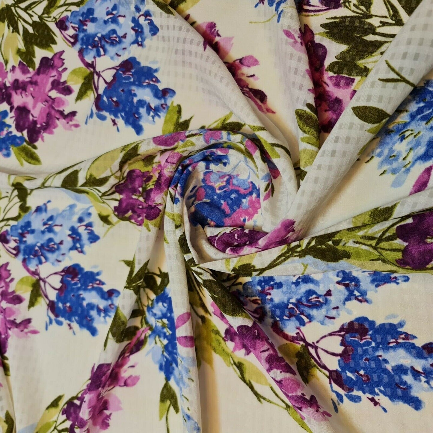 Floral, Polka, Animal & Paisley Printed Fabric – 58" Wide Georgette, Chiffon & Crepe Dress Material