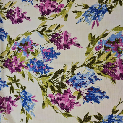 Floral, Polka, Animal & Paisley Printed Fabric – 58" Wide Georgette, Chiffon & Crepe Dress Material