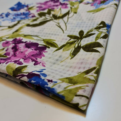 Floral, Polka, Animal & Paisley Printed Fabric – 58" Wide Georgette, Chiffon & Crepe Dress Material