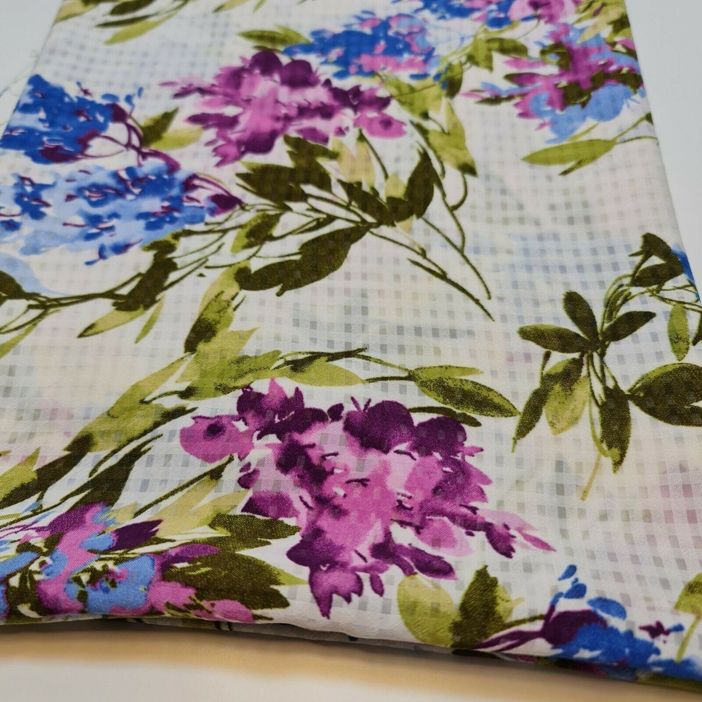 Floral, Polka, Animal & Paisley Printed Fabric – 58" Wide Georgette, Chiffon & Crepe Dress Material