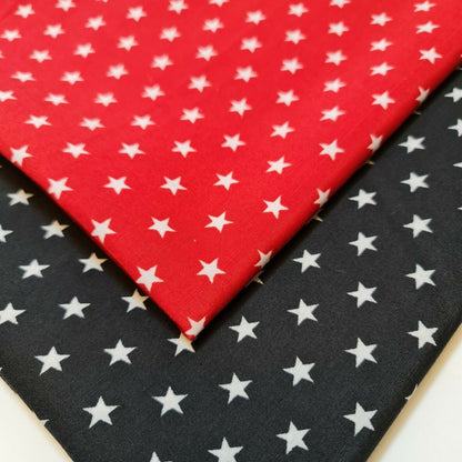 Printed Polycotton Fabric – 44" Wide – Floral, Animal, Nautical, Stars, Stripes, Fruit & Seasonal Craft Material by the Metre
