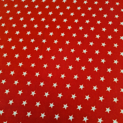 Printed Polycotton Fabric – 44" Wide – Floral, Animal, Nautical, Stars, Stripes, Fruit & Seasonal Craft Material by the Metre