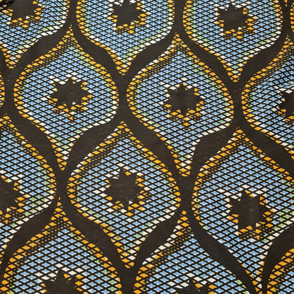 Soft Viscose Summer Black Leaf Print Fabric – Lightweight Dress & Craft Material 58" Wide by the Metre