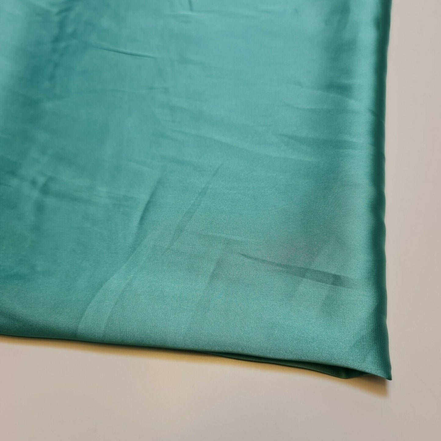 Silky Charmeuse Satin Fabric – 44" Wide Luxury Glossy Silk-Like Weave for Bridal Dress, Draping & Décor