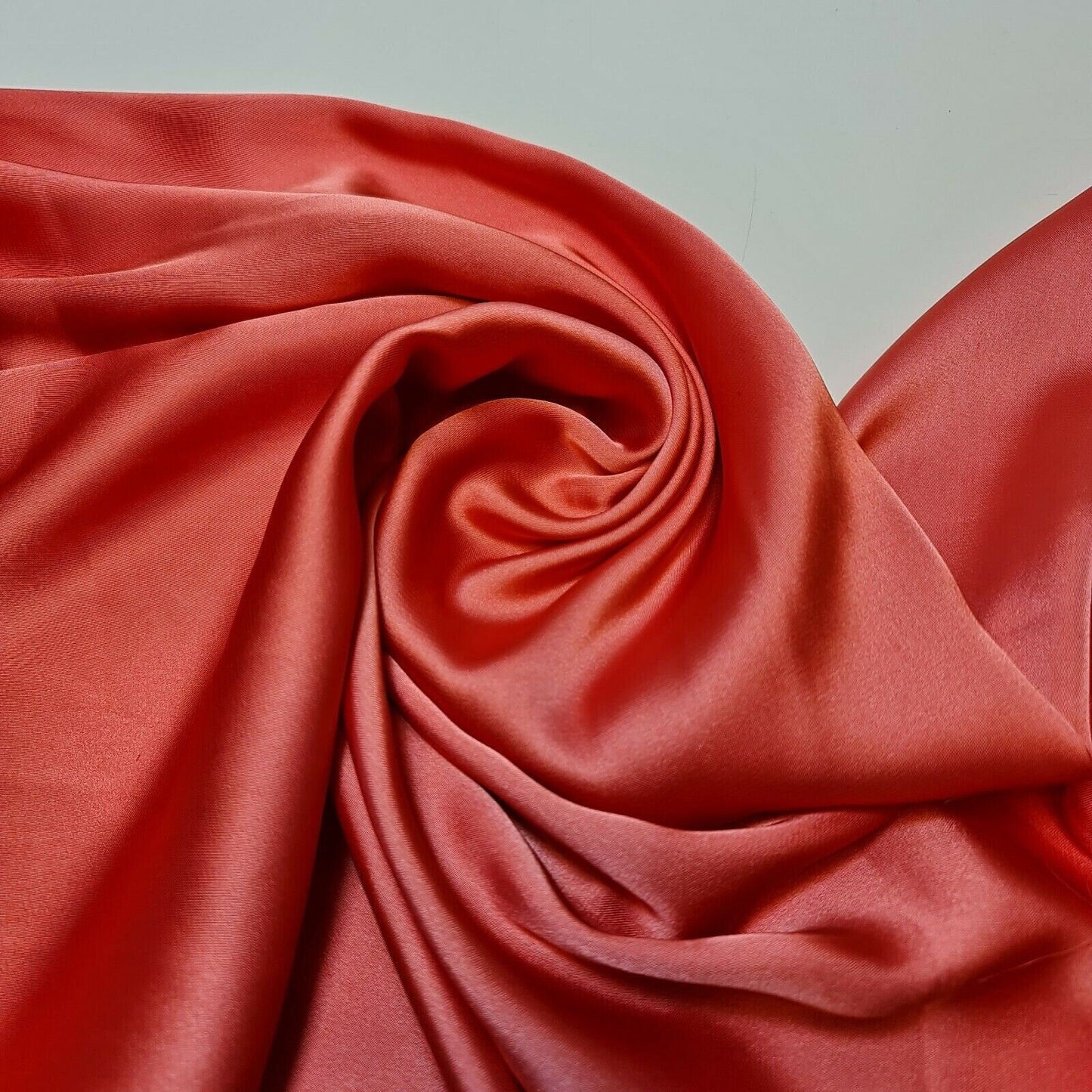 Silky Charmeuse Satin Fabric – 44" Wide Luxury Glossy Silk-Like Weave for Bridal Dress, Draping & Décor