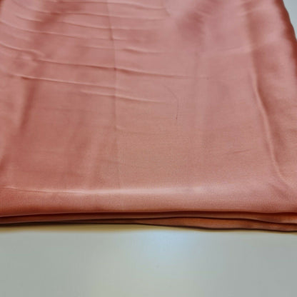 Silky Charmeuse Satin Fabric – 44" Wide Luxury Glossy Silk-Like Weave for Bridal Dress, Draping & Décor