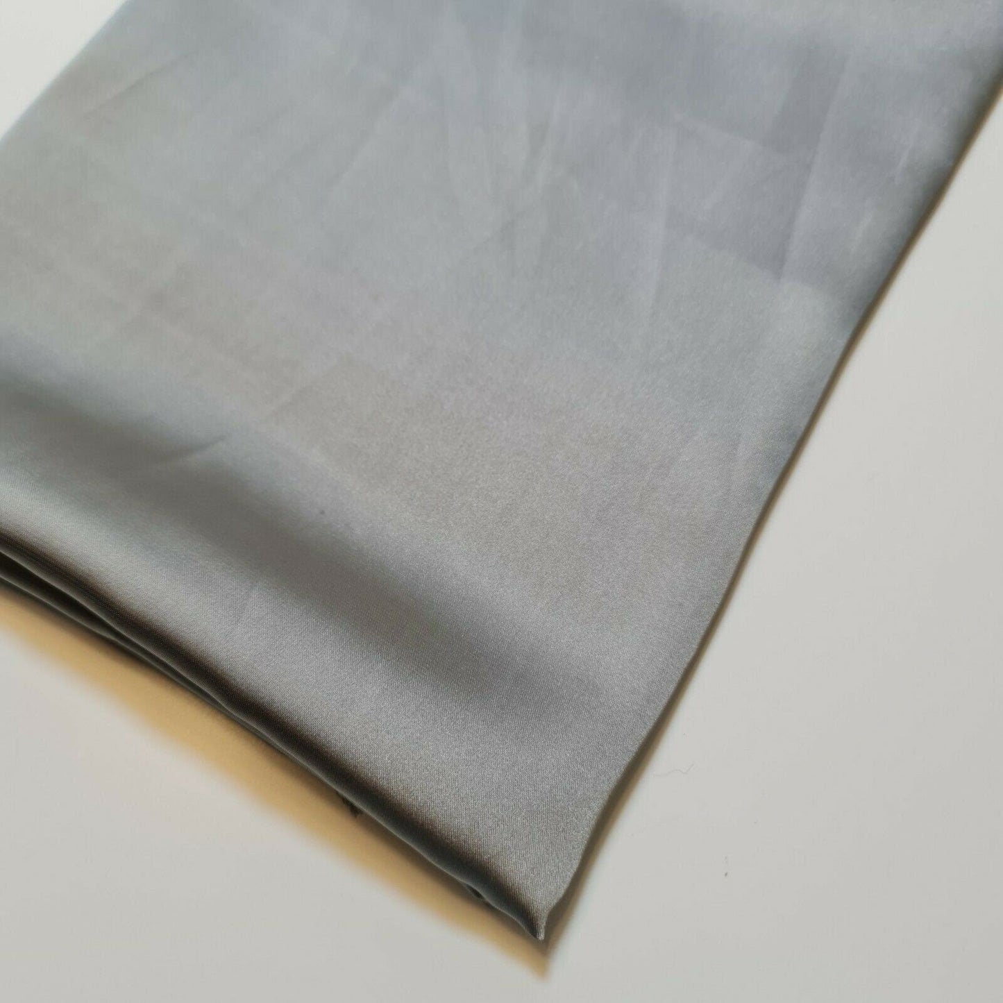 Silky Charmeuse Satin Fabric – 44" Wide Luxury Glossy Silk-Like Weave for Bridal Dress, Draping & Décor