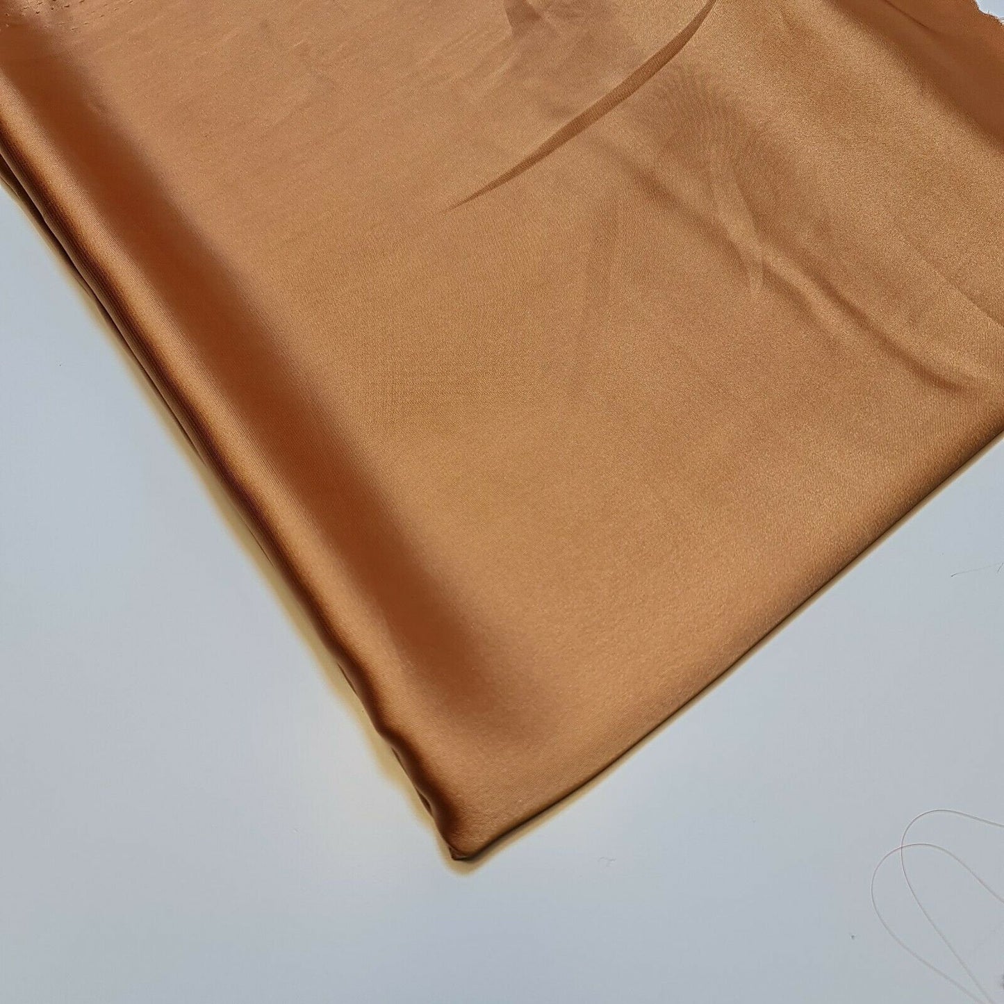 Silky Charmeuse Satin Fabric – 44" Wide Luxury Glossy Silk-Like Weave for Bridal Dress, Draping & Décor