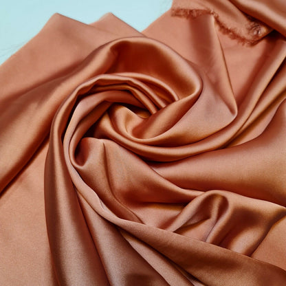 Silky Charmeuse Satin Fabric – 44" Wide Luxury Glossy Silk-Like Weave for Bridal Dress, Draping & Décor