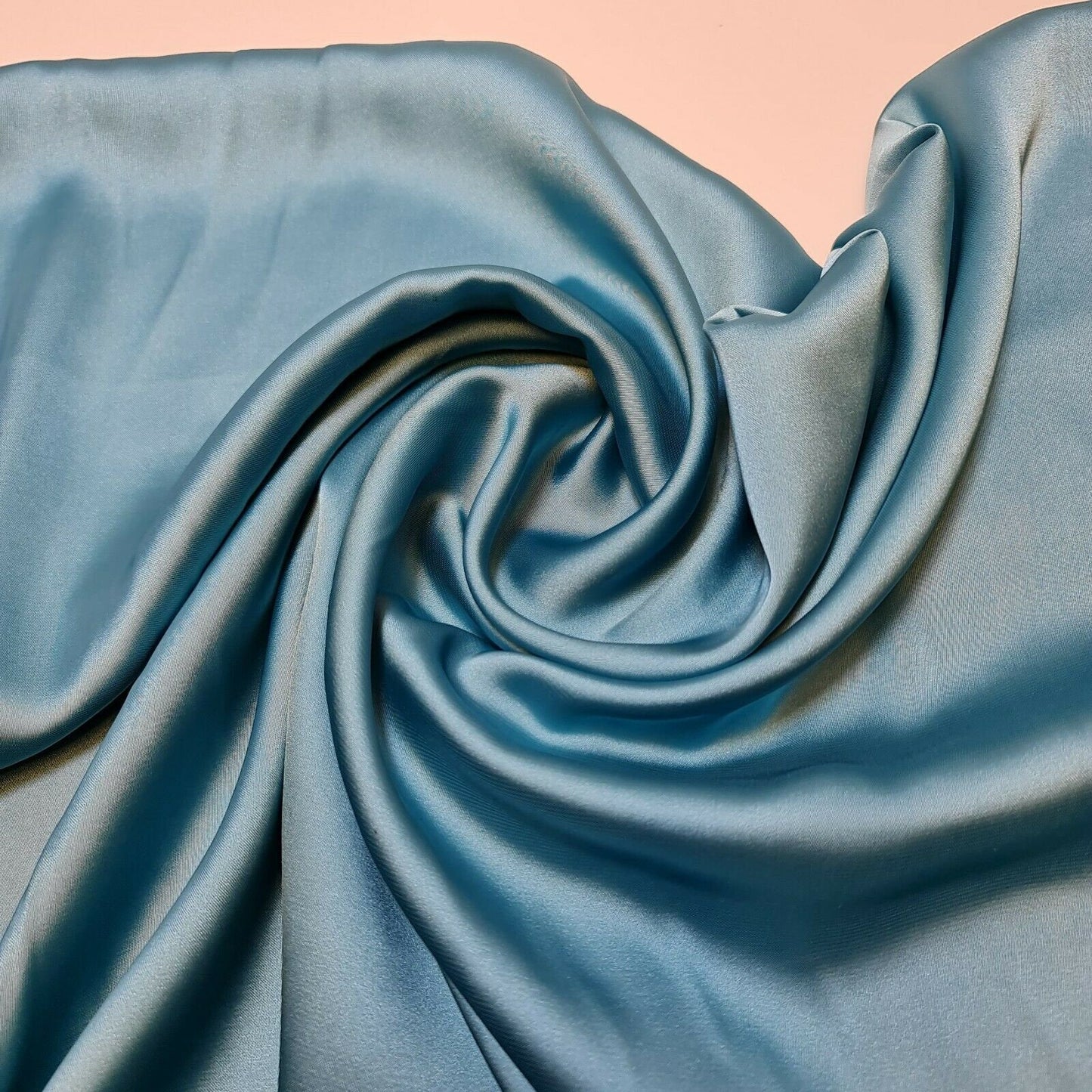 Silky Charmeuse Satin Fabric – 44" Wide Luxury Glossy Silk-Like Weave for Bridal Dress, Draping & Décor
