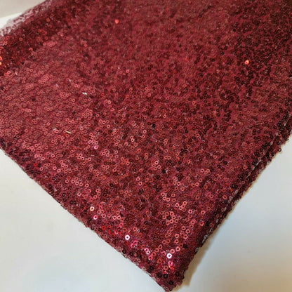 Sequin Fabric – Sparkly Shiny Bling, 58" Wide Dress, Craft & Table Drape Material with 50" Embroidered Sequins
