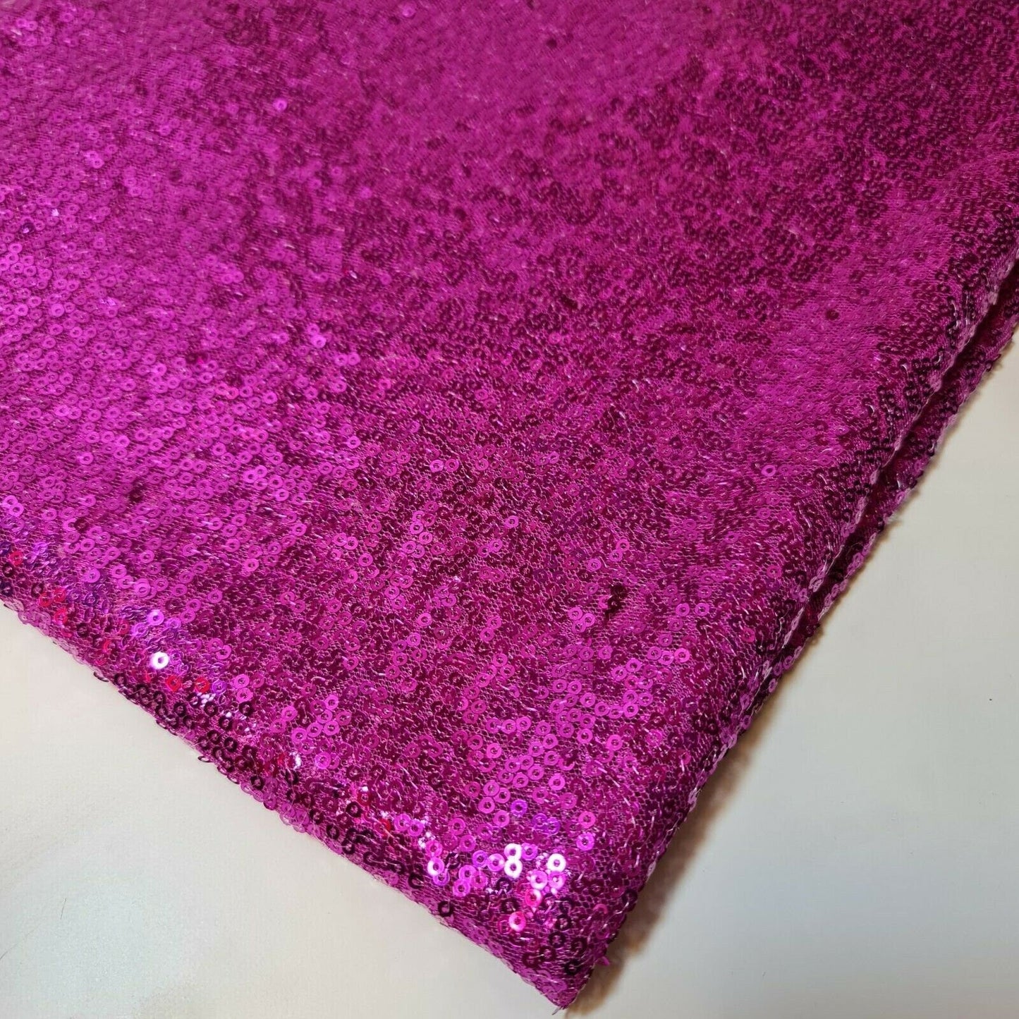 Sequin Fabric – Sparkly Shiny Bling, 58" Wide Dress, Craft & Table Drape Material with 50" Embroidered Sequins