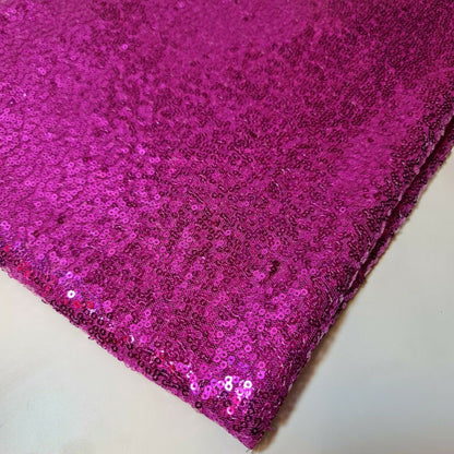 Sequin Fabric – Sparkly Shiny Bling, 58" Wide Dress, Craft & Table Drape Material with 50" Embroidered Sequins