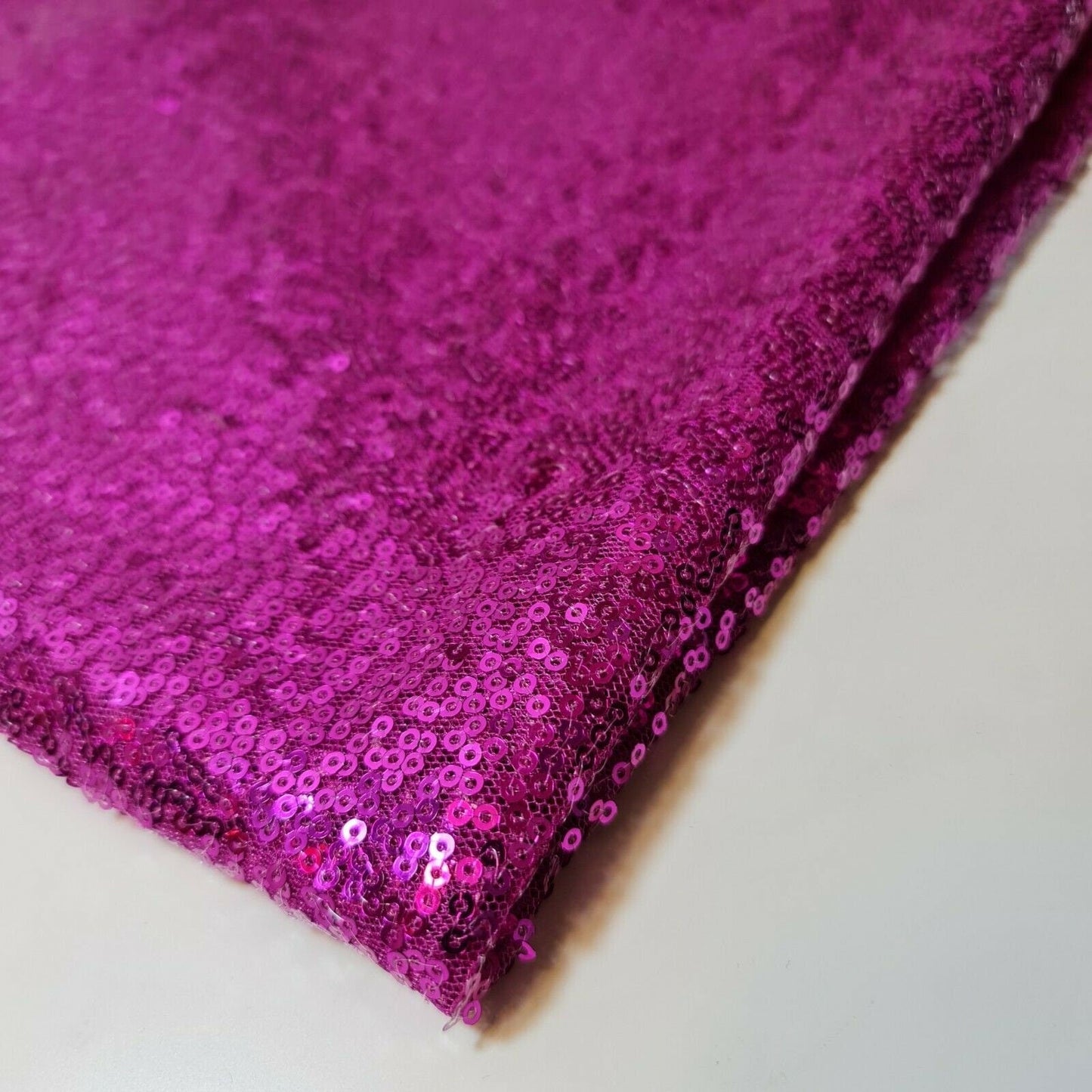 Sequin Fabric – Sparkly Shiny Bling, 58" Wide Dress, Craft & Table Drape Material with 50" Embroidered Sequins