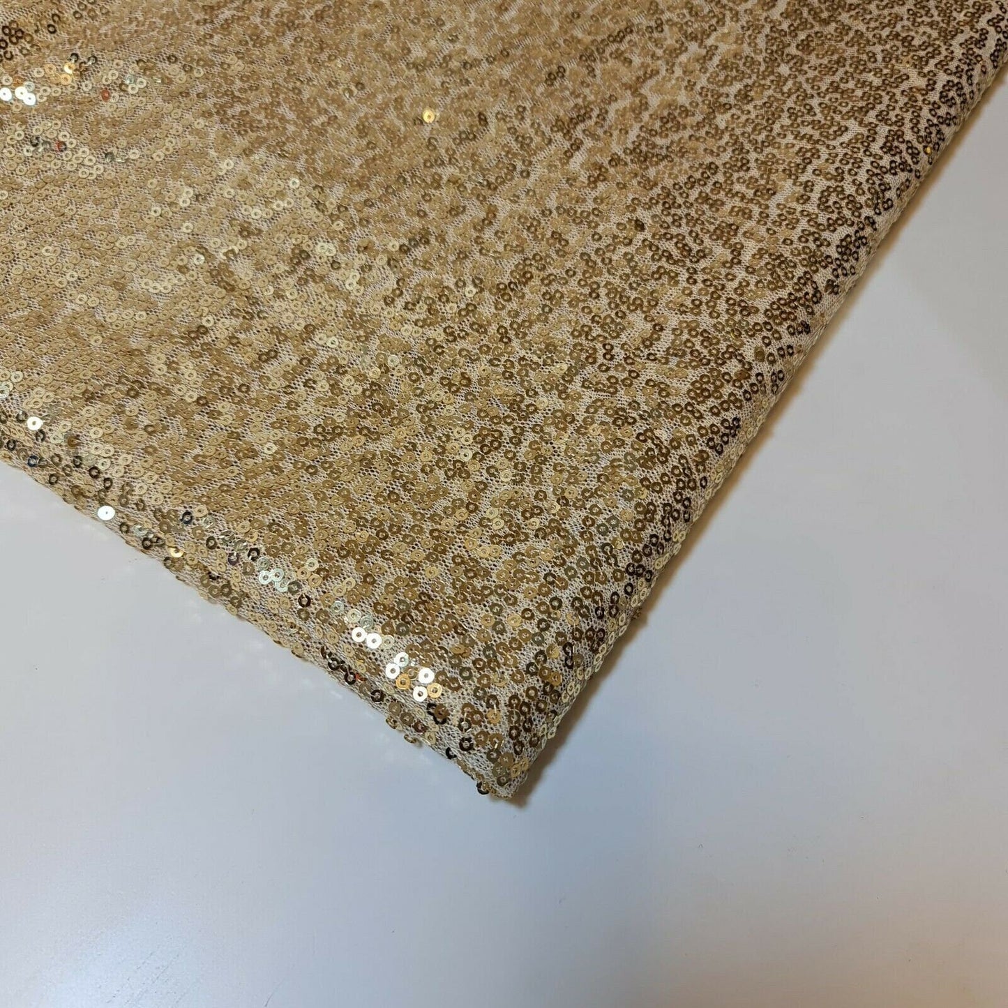 Sequin Fabric – Sparkly Shiny Bling, 58" Wide Dress, Craft & Table Drape Material with 50" Embroidered Sequins